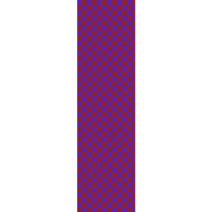 Fruity Griptape (9"x33") Purple/Red Checkers Single Sheet