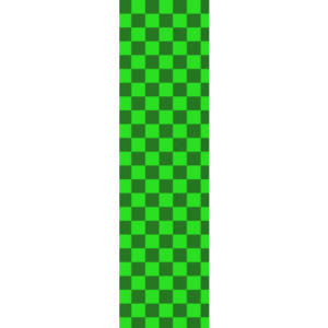 Fruity Griptape (9"x33") Green/Lime Checkers  Single Sheet