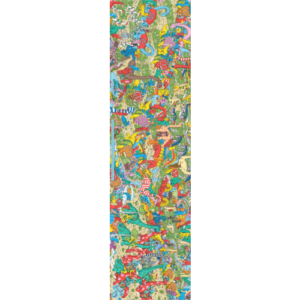 Fruity Griptape (9"x33") Where's Wally Jurrasic Games