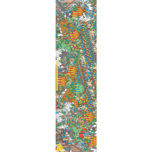 Fruity Griptape (9"x33") Where's Wally Robin Hood