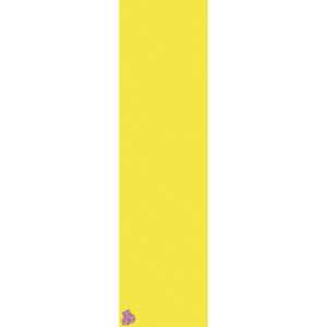 Fruity Griptape (9"x33") Yellow  Single Sheet